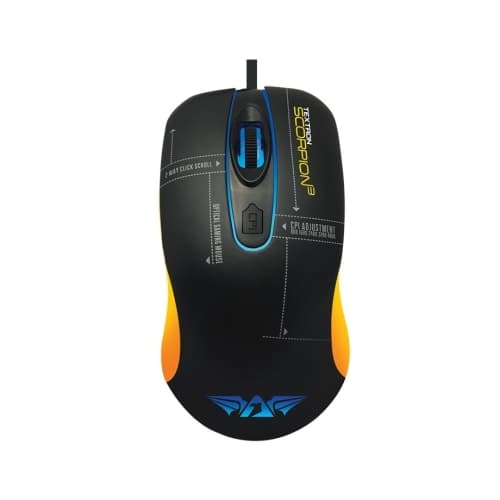 Armaggeddon Textron Scorpion 3 Lite Gaming Mouse – Black